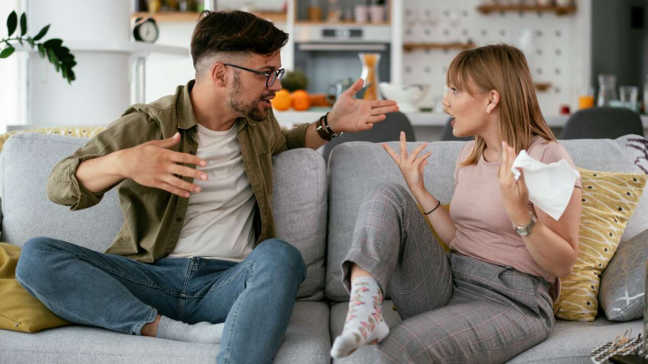 couple arguing